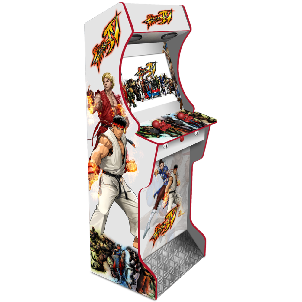 AG Elite 2 Player Arcade Machine - Street Fighter IV - Top Spec